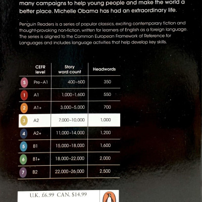 Penguin Reader Level 3: The Extraordinary Life of Michelle Obama