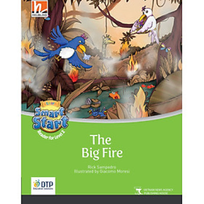 Sách - Dtpbooks - Helbling Young Reader - The Big Fire