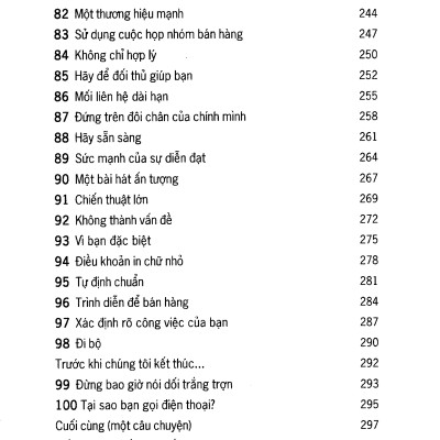 100 Ý Tưởng Bán Hàng Tuyệt Hay