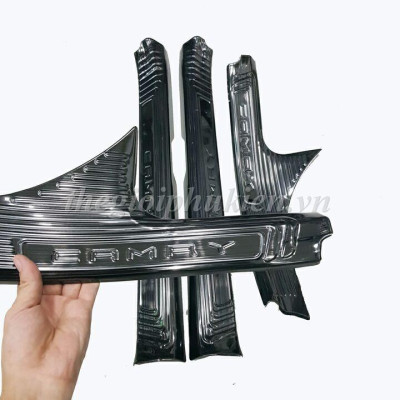 Bộ Ốp bậc, Nẹp bước chân cho Titan Toyota Camry 2019 - Bên Trong