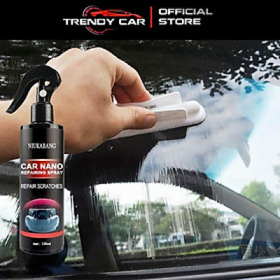 Phụ kiện ô tô Dung dịch Nano Chống Bám đọng nước mưa trên Kính ô tô công nghệ Nhât Bản 120 mL