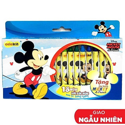 Bút Sáp Màu CR-C028/MI 18 Màu (Mẫu Màu Giao Ngẫu Nhiên)