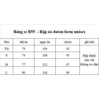 Rập giấy A0 mã B55 - rập áo danton unisex (BẢN VẼ)