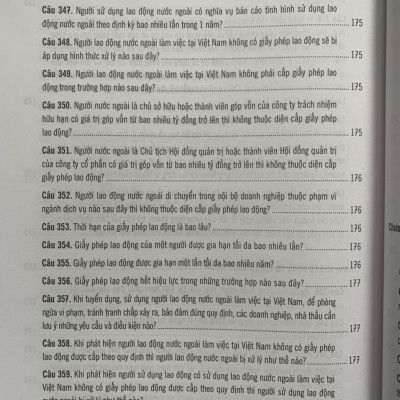 500 Câu hỏi và tình huống giải quyết các vướng mắc tranh chấp lao động