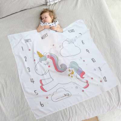 Chăn (mền) đũi cho bé từ sơ sinh đến tiểu học Bamboo Home chất liệu sợi tre thiên nhiên và sợi Cotton, siêu mềm mịn, 110x110cm - Hàng chính hãng BBH07