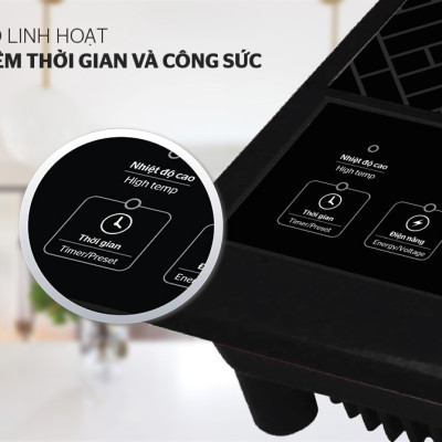 Bếp hồng ngoại cơ Sunhouse SHD6011 - Tặng kèm vỉ nướng - [Hàng Chính Hãng - Bảo Hành 12 Tháng]