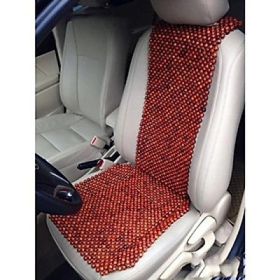Đệm Lót Ghế Xe Ô Tô Hạt Gỗ Hương Đỏ Hạt 1.2m ( hình thật )