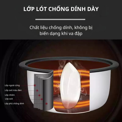 Nồi cơm điện 14 lít Sowun SW 6938 - Hàng chính hãng