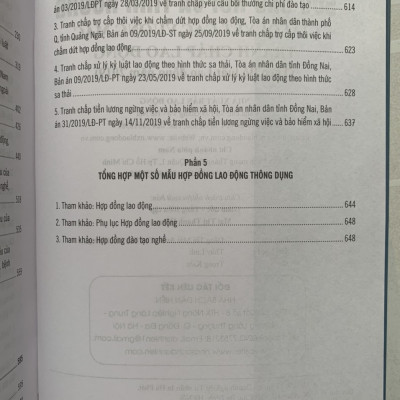 500 Câu hỏi và tình huống giải quyết các vướng mắc tranh chấp lao động
