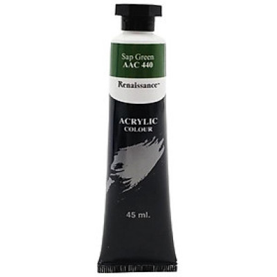 Tuýp Màu Acrylic 45 ml - Renaissance #440 - Sap Green