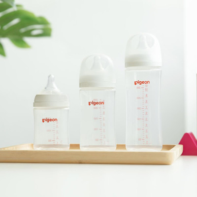 Bình sữa Pigeon PP Plus thế hệ III 160ml/240ml/330ml