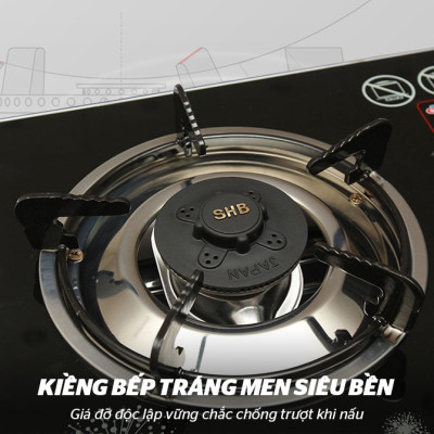 Bếp ga đôi Sunhouse SHB3365 - Hàng Chính Hãng