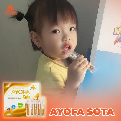 1 vỉ 5 ống 10ml Ayofa Sota bảo vệ hô hấp