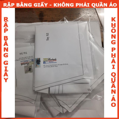 [Freeship đơn từ 0đ] Rập giấy A0 mã 1145- không phải quần áo (BẢN VẼ)