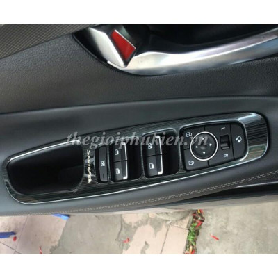Ốp nội thất Titan cao cấp theo xe Hyundai Santafe 2019