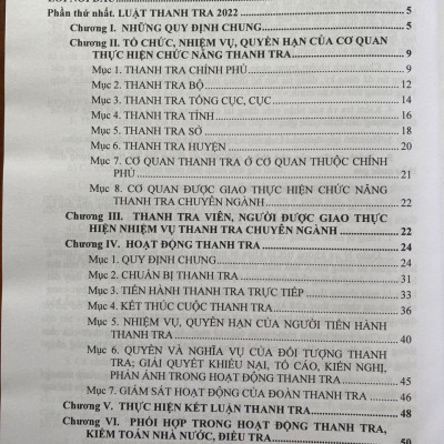 Luật Thanh Tra 2022  - Công Tác Tiếp Công Đan, Giải Quyết Khiếu Nại, Tố Cáo  và Phòng, Chống Tham Nhũng 