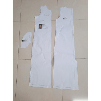 Rập giấy A0 mã 138 -bản vẽ rập đầm (BẢN VẼ)