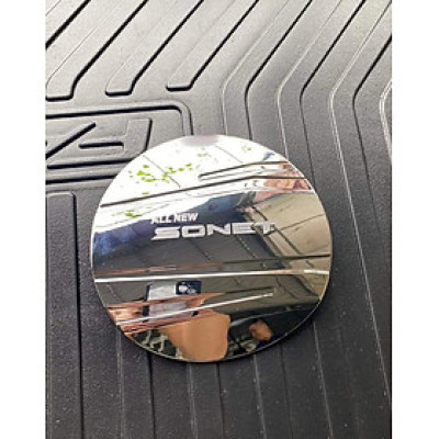 Ốp nắp bình xăng xe KIA SONET 2022 Mạ crom cao cấp