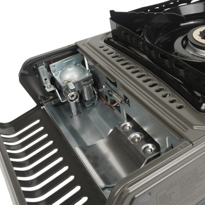 Bếp Ga Mini Công Suất Lớn Maxsun MS-2900HCBW - Công Suất 4500W, Hai Vòng Chắn Gió - Hàng chính hãng - Bảo hành 12 tháng