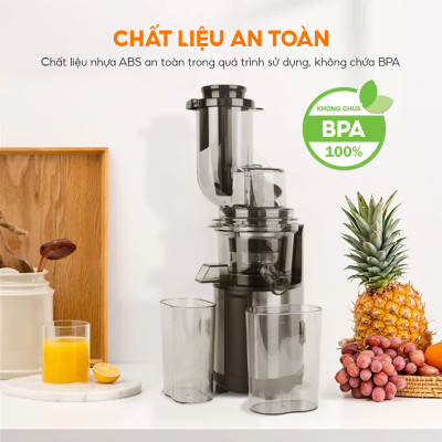 Máy ép chậm đa năng LEBENLANG LBSS3937, công suất 200W, nhỏ gọn tiện lợi, ép kiệt bã, bảo hành 2 năm – hàng chính hãng