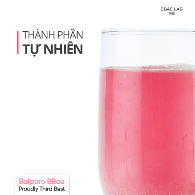 Viên sủi chuyển hoá chất béo Balporo BBae Hàn Quốc, hỗ trợ giảm cân, dưỡng da sáng mịn, phân phối độc quyền bởi BBae Lab