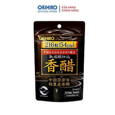 Viên uống giấm đen Orihiro 216 viên