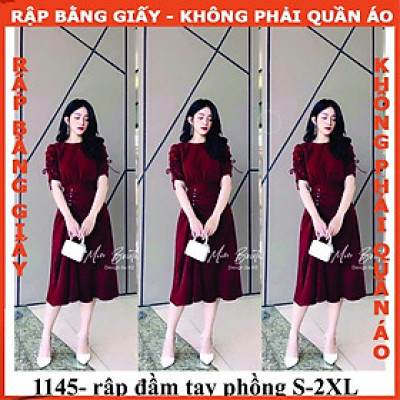 [Freeship đơn từ 0đ] Rập giấy A0 mã 1145- không phải quần áo (BẢN VẼ)