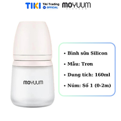 Bình sữa Moyuum Silicon 160ml/260ml