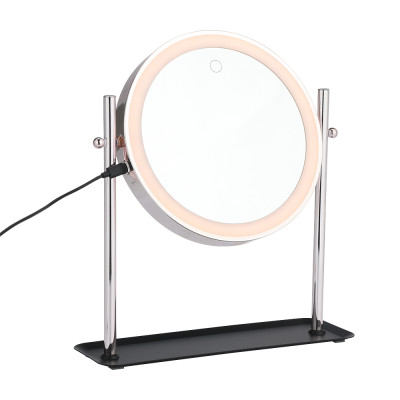 Gương Để Bàn Sắt FREYA Màu Rose Gold|Index Living Mall| Nội Thất Thái Lan