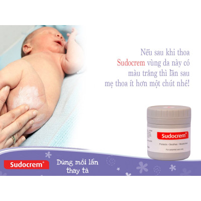 Kem Chống Hăm Tã Dành Cho Bé Sudocrem hộp 60g