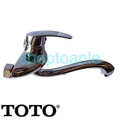 [FREESHIP] Vòi chậu rửa bát nóng lạnh gắn tường TOTO ( đã bao gồm chân sen gắn tường) - Bảo hành 5 năm