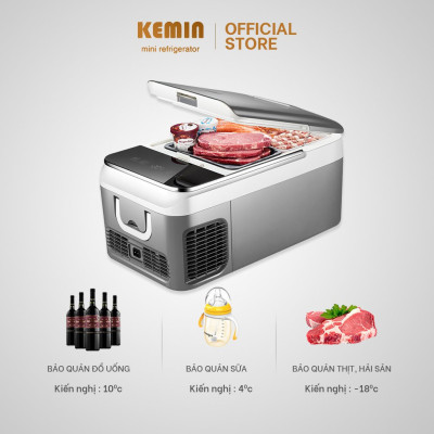 Tủ lạnh ô tô Kemin KM-18L Chính hãng - Làm đá siêu tốc