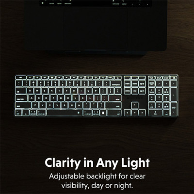 Bàn phím không dây Hyper HyperSpace Slim Design HS2310US - Hàng chính hãng