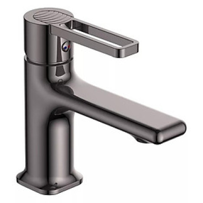 Vòi Lavabo nóng lạnh Đồng mạ tĩnh nhiệt màu xám Eurolife EL-GRAY 02