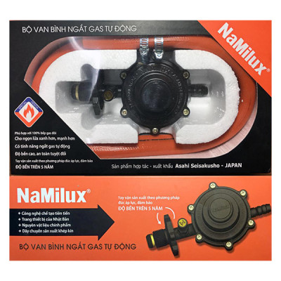 Bộ Van Bình Ngắt Gas Tự Động Namilux NA-345S-VN - Hàng Chính Hãng
