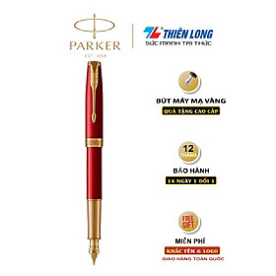 Bút máy cao cấp Parker Sonnet Lacque Red GT 18K TB-1950774