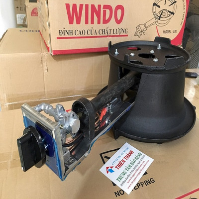 Combo bếp gas khè công nghiệp WinDo. tặng van dây - Hàng chính hãng
