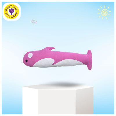 Gối Ôm Con Cá BabyTop ( 21x68 ) cm ( Màu và họa tiết ngẫu nhiên )