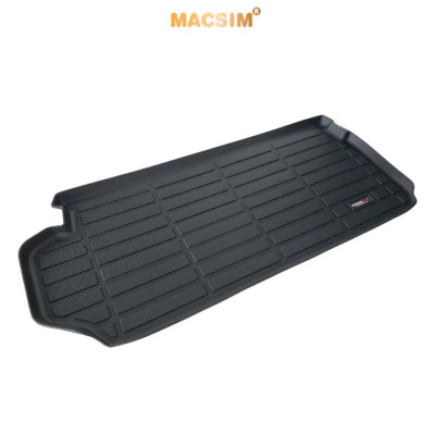 Thảm lót cốp qd xe ô tô Toyota Prado 2025+  nhãn hiệu Macsim  màu đen