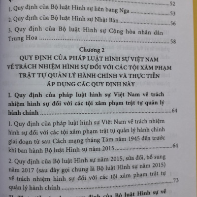 Trách Nhiệm Hinh Sự Đối Với Các Tội Xâm Phạm Trật Tự Quản Lý Hành Chính
