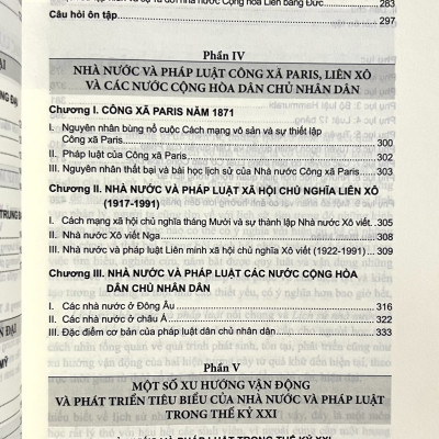 Sách Giáo Trình Lịch Sử Nhà Nước Và Pháp Luật Thế Giới