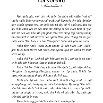 Tìm Hiểu Văn Hóa Hàn Quốc