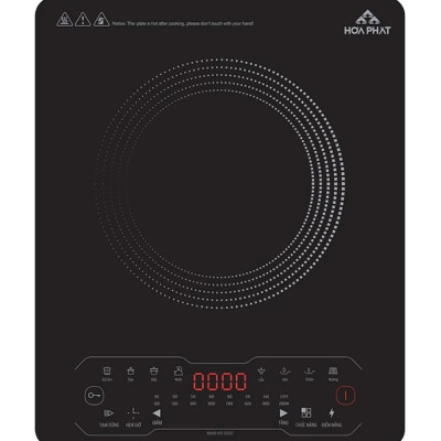 Bếp Từ Đơn Cao Cấp Hòa Phát HPC D12A2 (Made in Thailand) - Hàng Chính Hãng