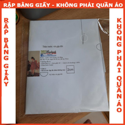 Rập giấy A0 mã R234 (BẢN VẼ)