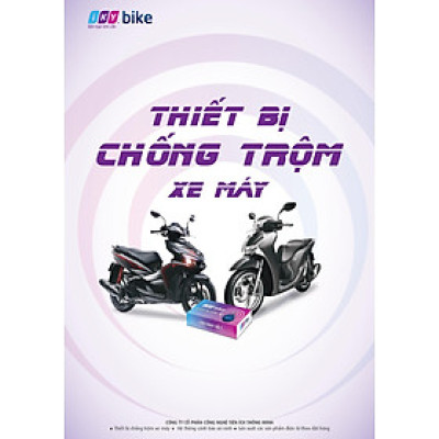 IKY BIKE - KHÓA CHỐNG TRỘM THẺ TỪ - Hàng Chính Hãng