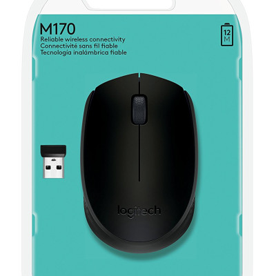 Chuột Không Dây Logitech M170 - Hàng Chính Hãng