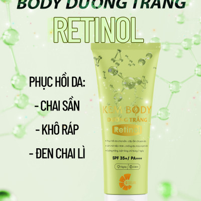 Chăm Sóc Da - C SKIN.02 - COMBO5 - BODY LOTION RETINOL - Dưỡng Trắng Cấp Ẩm Chuyên Sâu