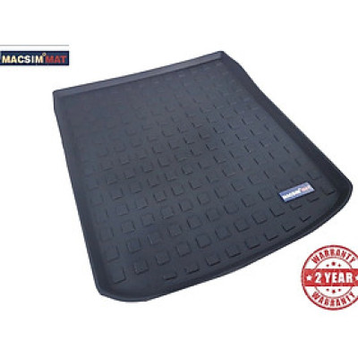 Thảm lót cốp xe ô tô Audi A6 2014-đến nay nhãn hiệu Macsim chất liệu TPV cao cấp màu đen (OT191023)