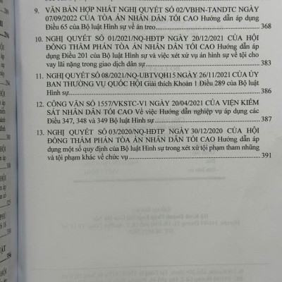Sách Bộ Luật Hình Sự năm 2015 sửa đổi, bổ sung năm 2017, 2025 và Các Văn Bản Hướng Dẫn Thi Hành (V2593D)