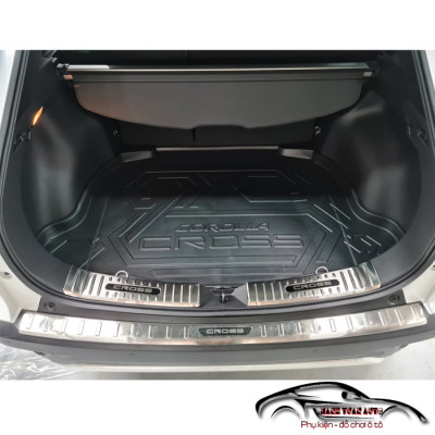 Lót cốp dành cho xe toyota cross 2020 - 2022 hàng dẻo dày đẹp - cao cấp